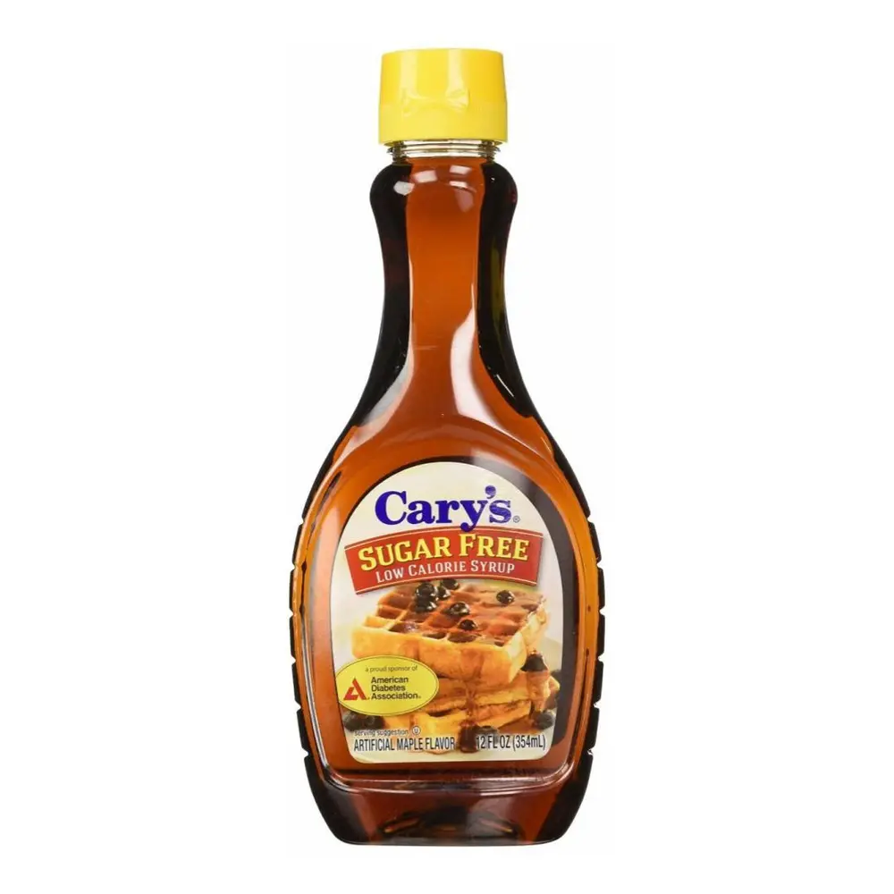 Siro Hương Lá Phong Không Đường, Sugar Free Low Calorie Syrup, Maple Flavor, 12 fl oz (355ml) - CARY'S