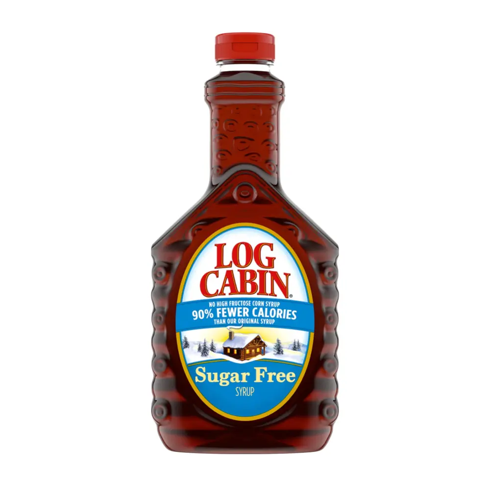 Siro Không Đường, Sugar Free Syrup, 90% Fewer Calories, 12 fl oz (355ml) - LOG CABIN