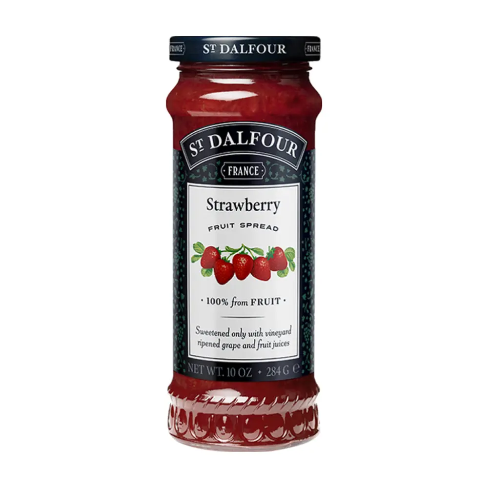 Mứt Dâu, Strawberry Fruit Spread, 100% from Fruit, 10 oz (284g) - ST DALFOUR