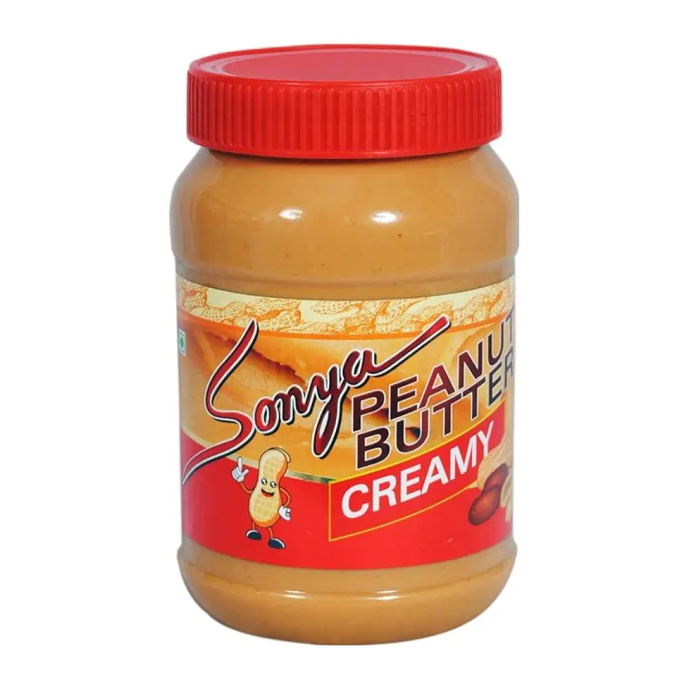 Bơ Đậu Phộng Mịn, Creamy Peanut Butter, 18 oz (500g) - SONYA