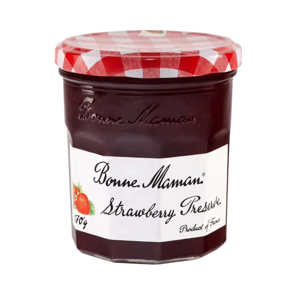 Mứt Quả Dâu, Strawberry Preserve (370g) - BONNE MAMAN