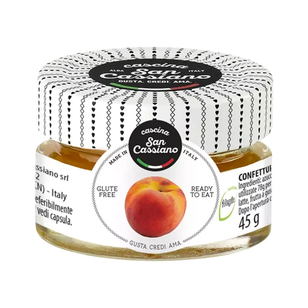 Mứt Đào, Peach Extra Jam (45g) - CASCINA SAN CASSIANO