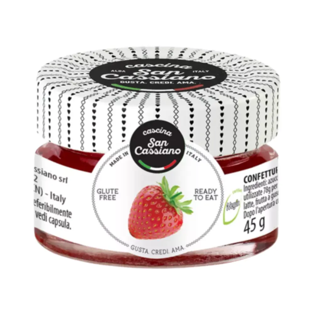 Mứt Dâu Tây, Strawberry Extra Jam (45g) - CASCINA SAN CASSIANO