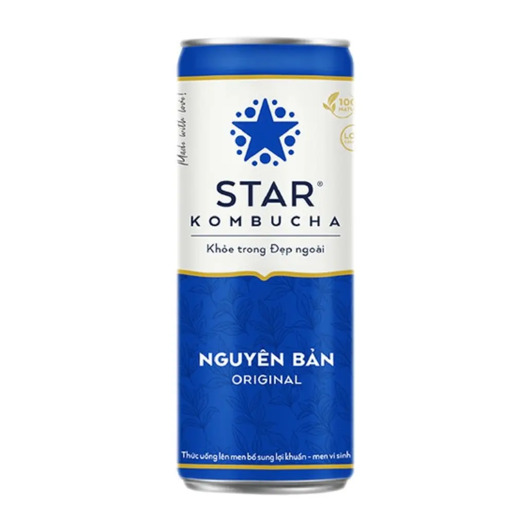 Trà Lên Men Vị Nguyên Bản, Original (250ml) - STAR KOMBUCHA