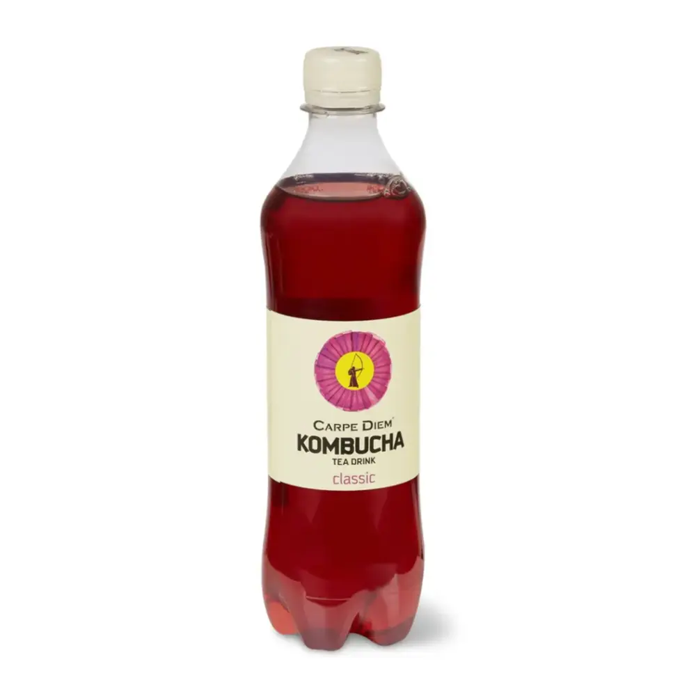 Trà Lên Men Có Ga Vị Truyền Thống, Kombucha Classic (500ml) - CARPE DIEM