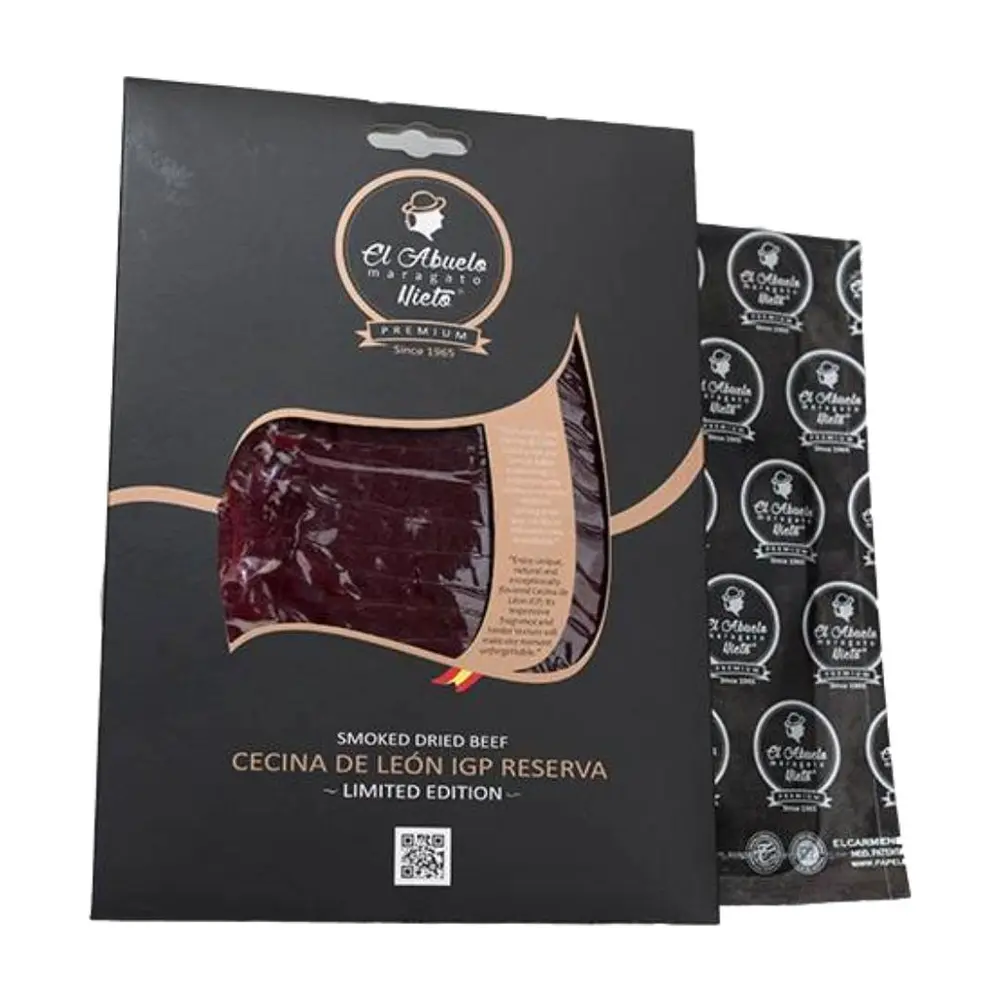 Thịt Bò Ủ Muối, Smoked Dried Beef, Limited Edition (100g) - EL ABUELO MARAGATO NIETO