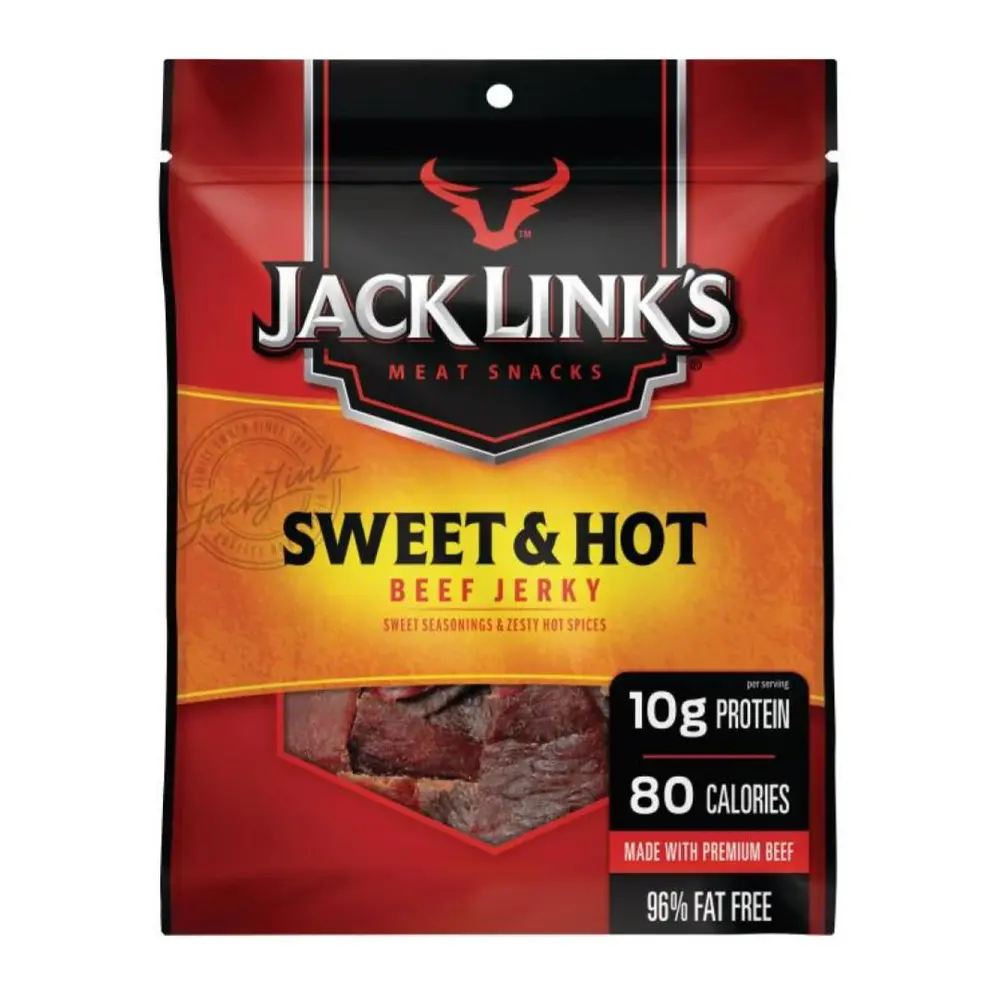Khô Bò Vị Cay Ngọt, Sweet & Hot Beef Jerky (25g) - JACK LINK'S