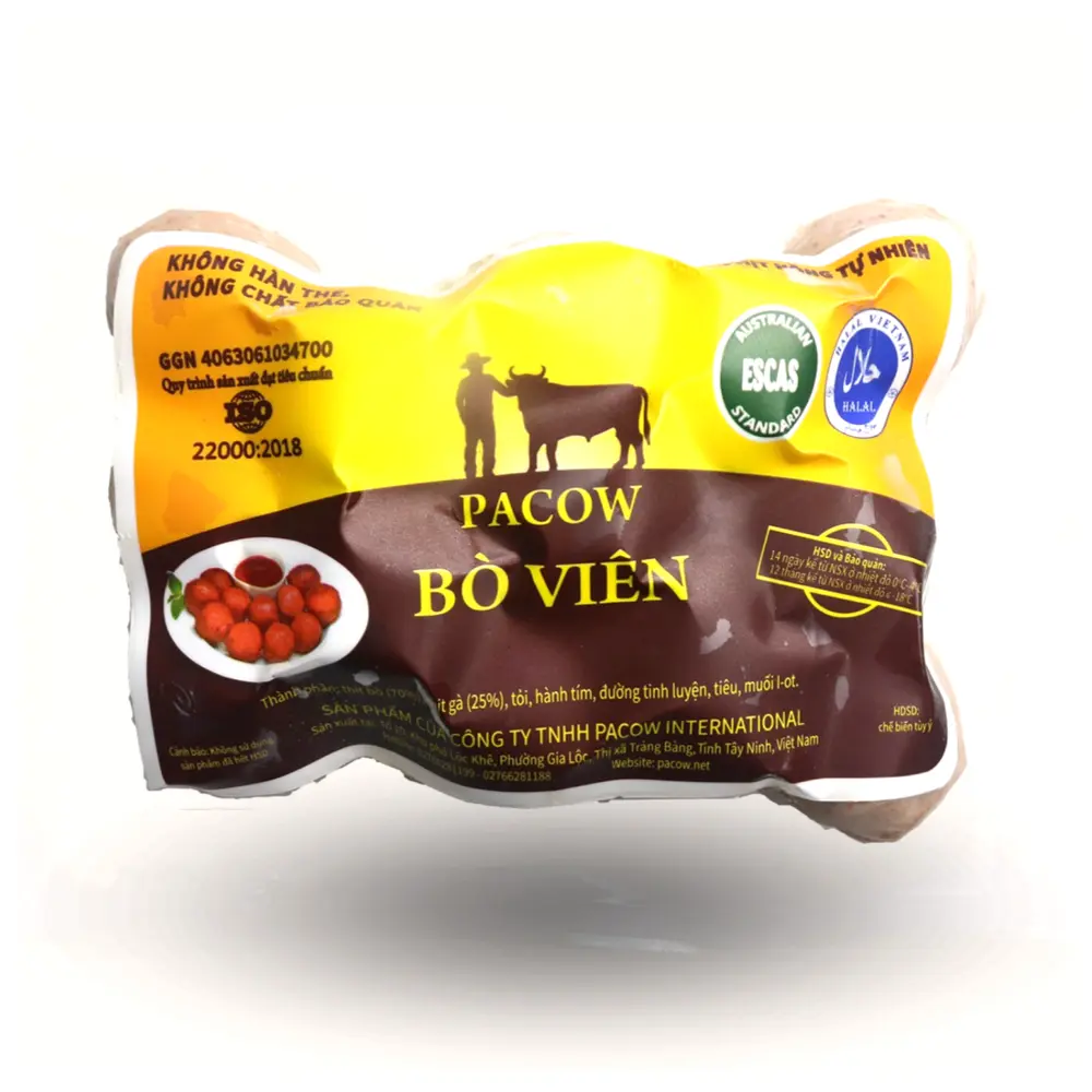 Bò Viên, Beef Balls (200g) - PACOW INTERNATIONAL