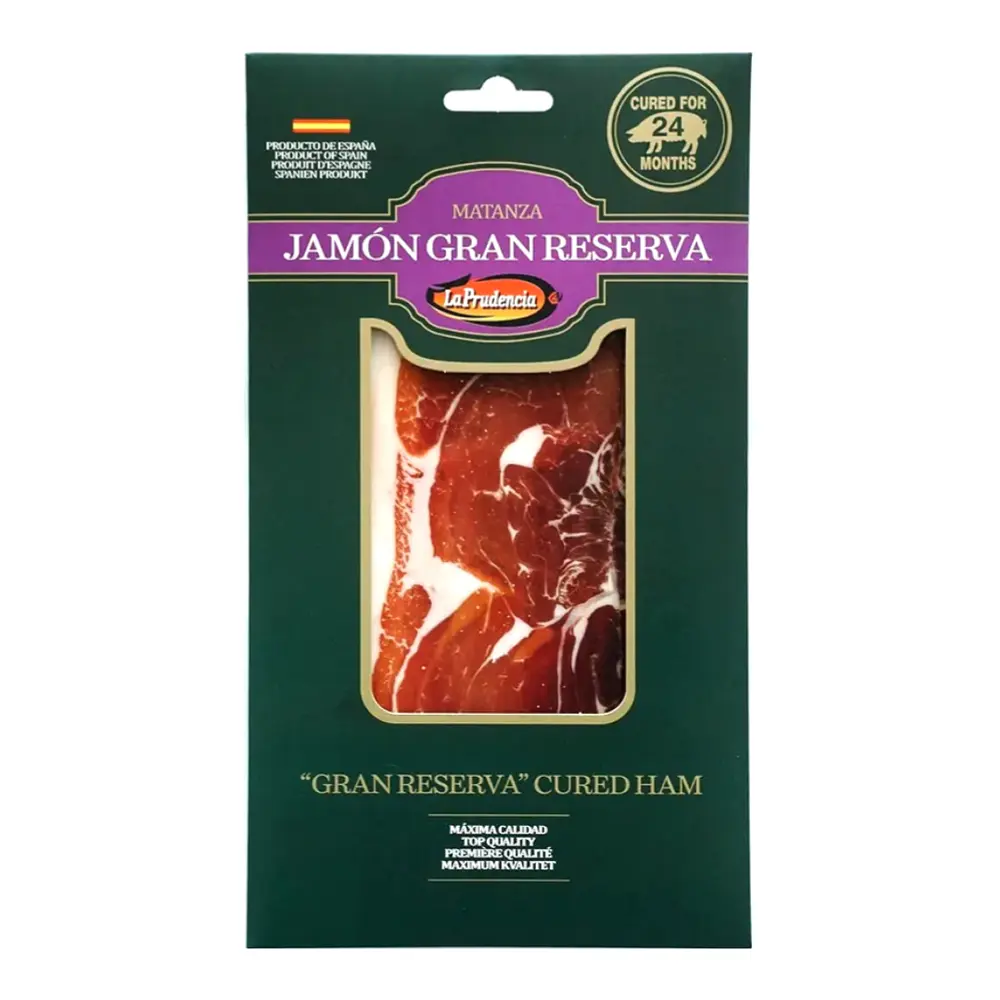 Thịt Heo Muối, Jamón Gran Reserva, 24 Months Naturally Cured (75g) - LA PRUDENCIA