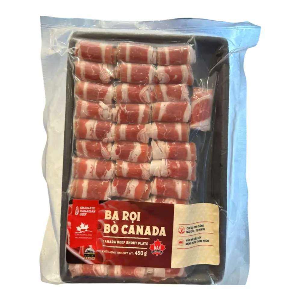 Ba Rọi Bò Canada, Bottega Zelachi Ranch, Canada Grain-Fed Beef Short Plate (450g) - BOTTEGA ZELACHI