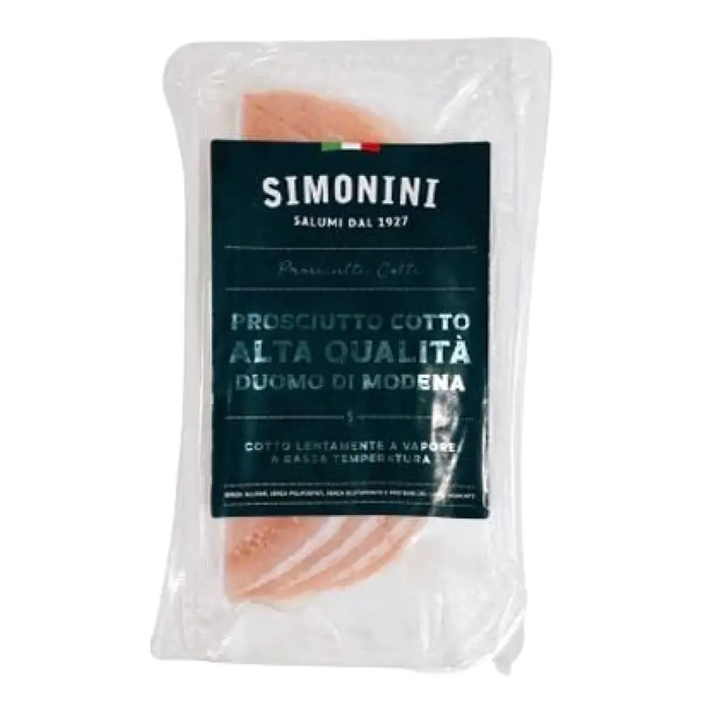 Giăm Bông, Prosciutto Cotto Alta Qualità Duomo di Modena (80g) - SIMONINI