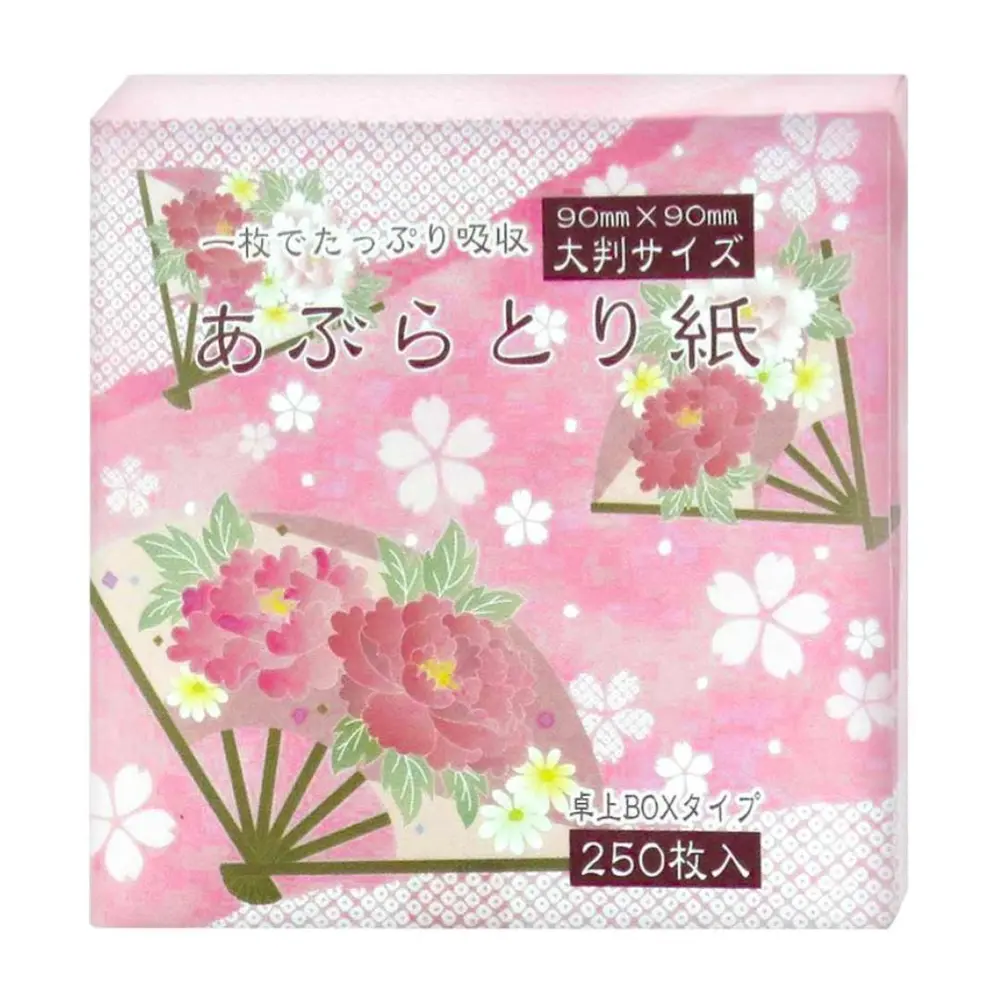 Giấy Thấm Dầu Da Mặt, Face Oil Absorbing Sheets, 250 Tờ (90 x 90mm) - OEM