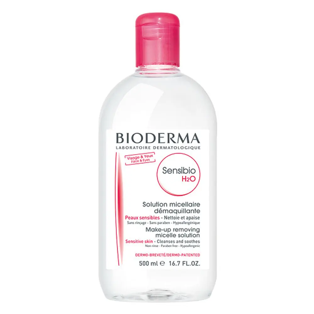 Nước Tẩy Trang, Sensibio H2O, Micellar Water Makeup Remover, 16.7 fl oz (500ml) - BIODERMA