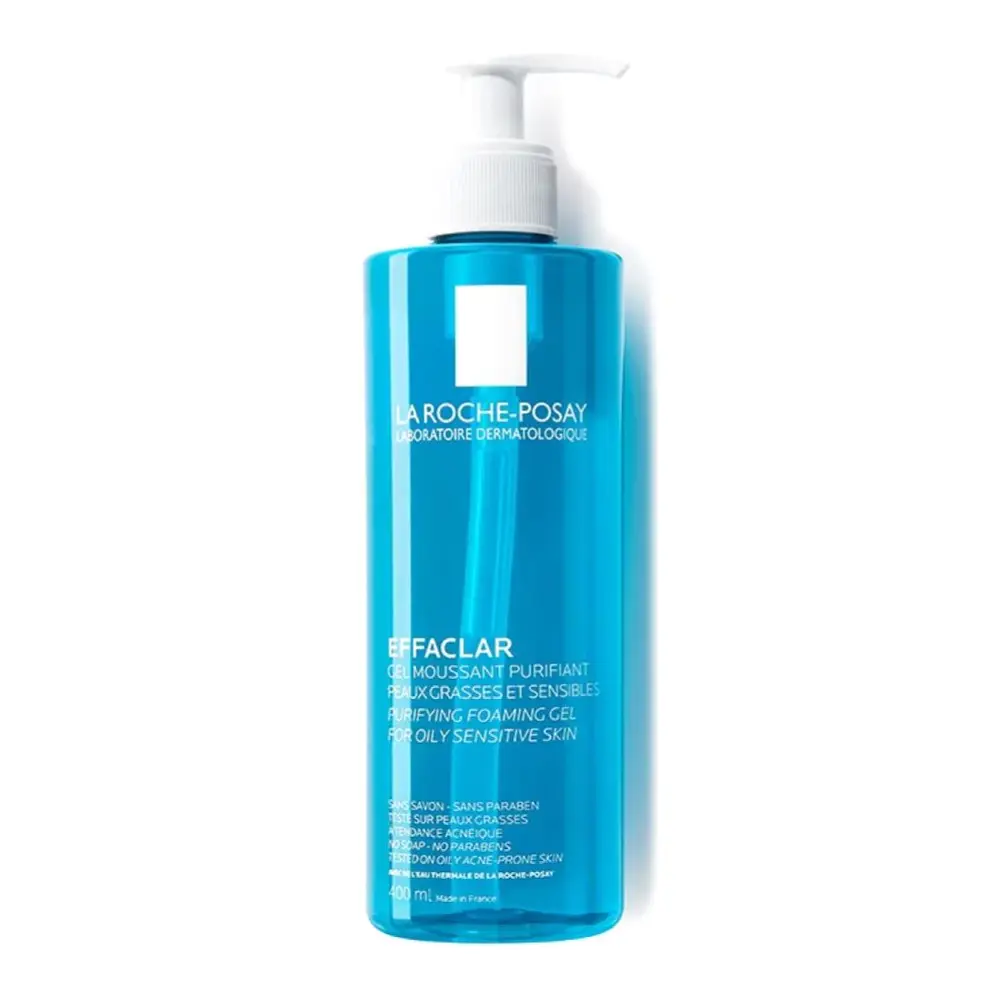 Gel Rửa Mặt Tạo Bọt Cho Da Dầu, Effaclar, Purifying Foaming Gel, Oily Sensitive Skin (400ml) - LA ROCHE-POSAY