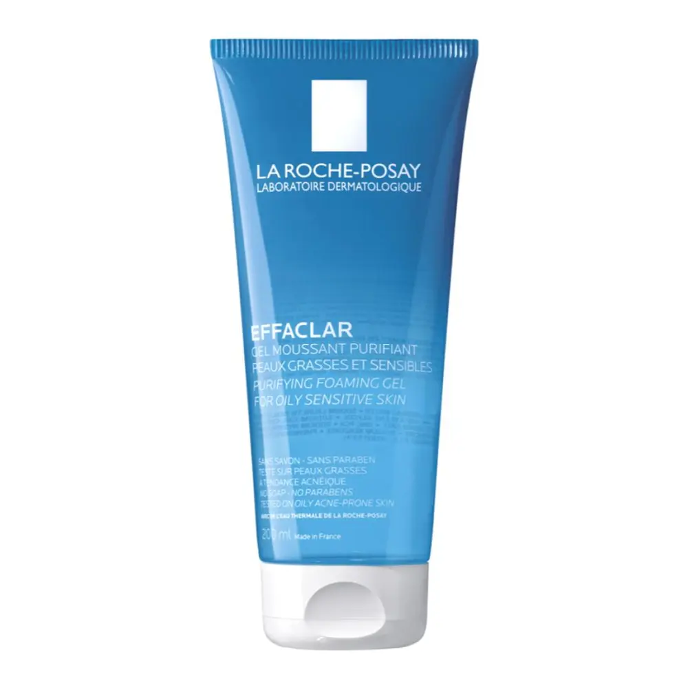 Gel Rửa Mặt Tạo Bọt Cho Da Dầu, Effaclar, Purifying Foaming Gel, Oily Sensitive Skin (200ml) - LA ROCHE-POSAY