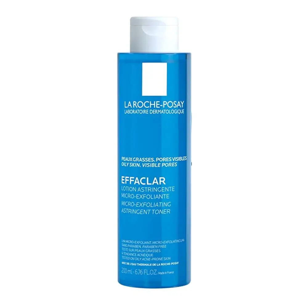 Nước Cân Bằng Cho Da Dầu Giúp Thu Nhỏ Lỗ Chân Lông, Effaclar, Micro-Exfoliating Astringent Toner, 6.76 fl oz (200ml) - LA ROCHE-POSAY