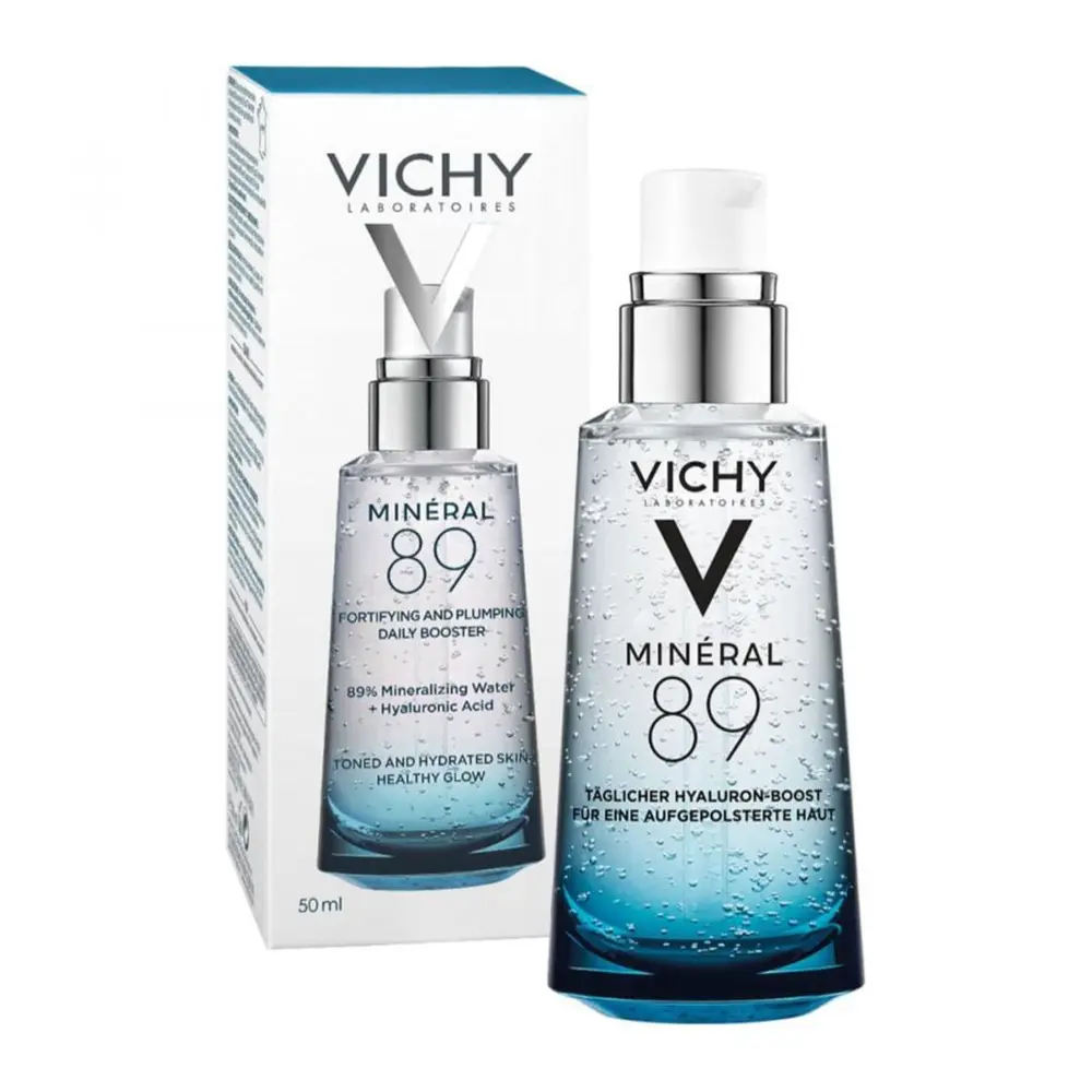 Dưỡng Chất Giúp Da Sáng Mịn & Căng Mượt, Mineral 89, Fortifying & Plumping Daily Booster (50ml) - VICHY