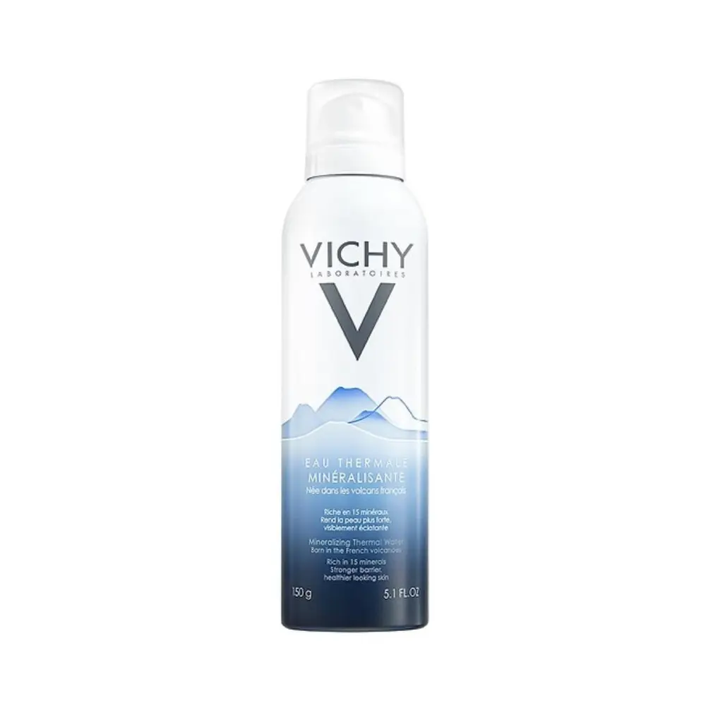 Xịt Khoáng Núi Lửa, Mineralizing Thermal Water, Born in The French Volcanoes, 5.1 fl oz (150g) - VICHY