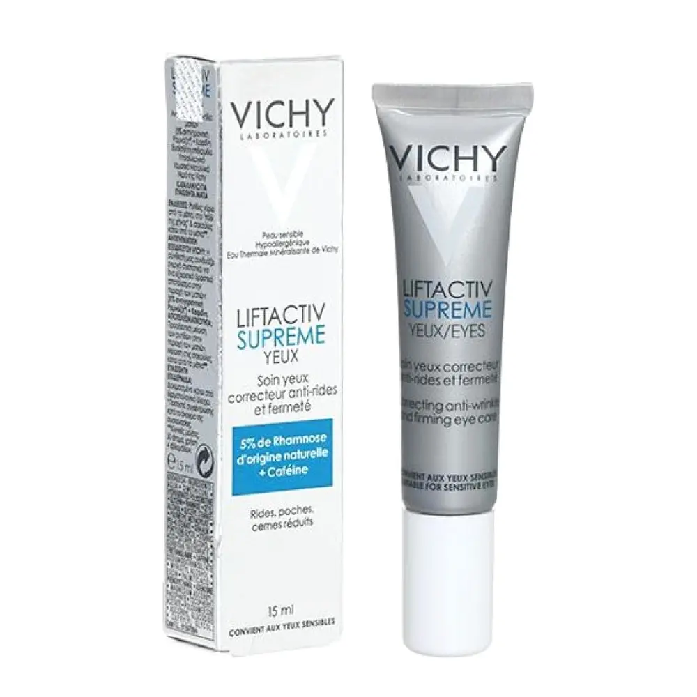 Kem Mắt Giảm Nếp Nhăn, Liftactiv Supreme, Eyes, Correcting Anti-Wrinkle & Firming Eye Care (15ml) - VICHY