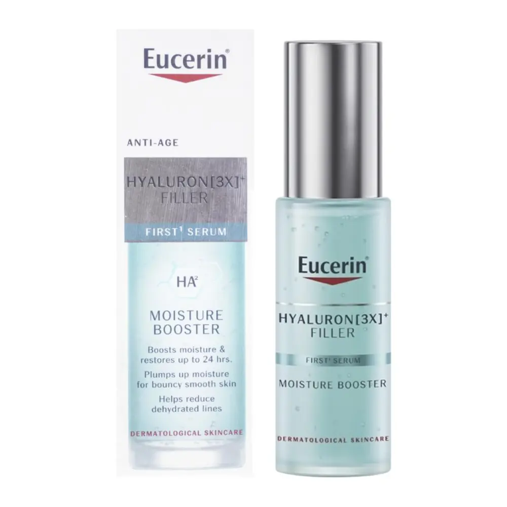 Tinh Chất Cấp Ẩm & Ngăn Ngừa Lão Hóa, Hyaluron - Filler, First Serum, Moisture Booster (30ml) - EUCERIN