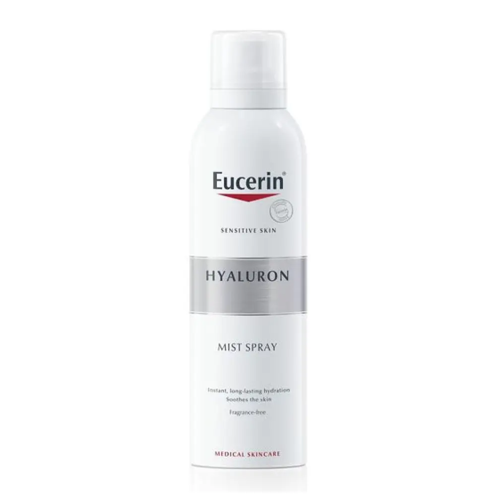 Xịt Dưỡng Khóa Ẩm Cho Da Nhạy Cảm, Hyaluron, Mist Spray, Sensitive Skin (150ml) - EUCERIN