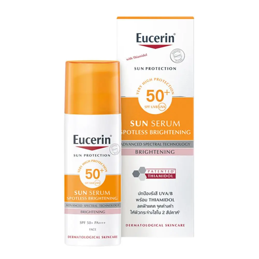 Kem Chống Nắng Chứa Tinh Chất Sáng Da, Sun Serum, Spotless Brightening, SPF 50+ (50ml) - EUCERIN
