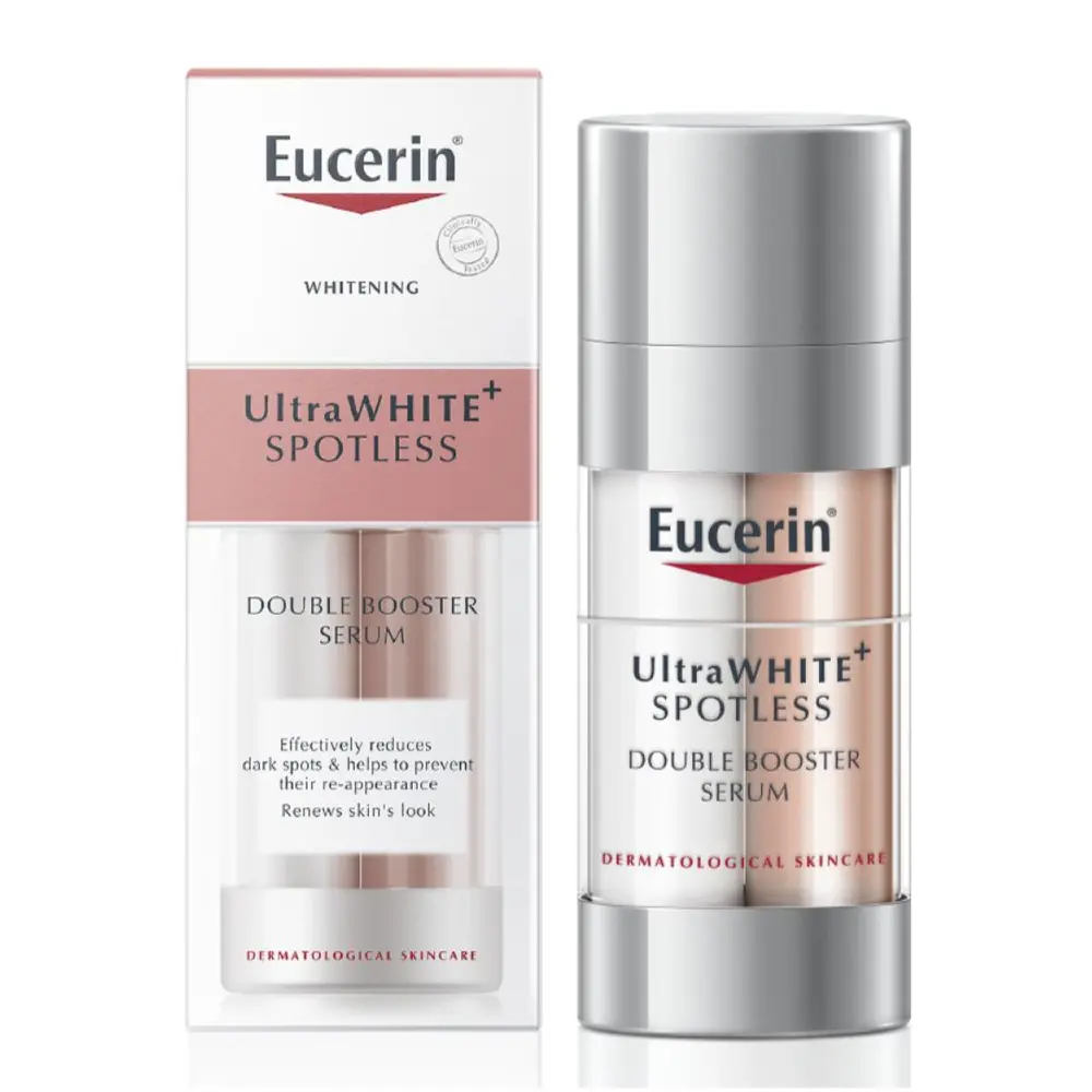 Tinh Chất Làm Sáng Da & Mờ Thâm Nám, Ultra White Spotless, Double Booster Serum, Renews Skins Look (30ml) - EUCERIN