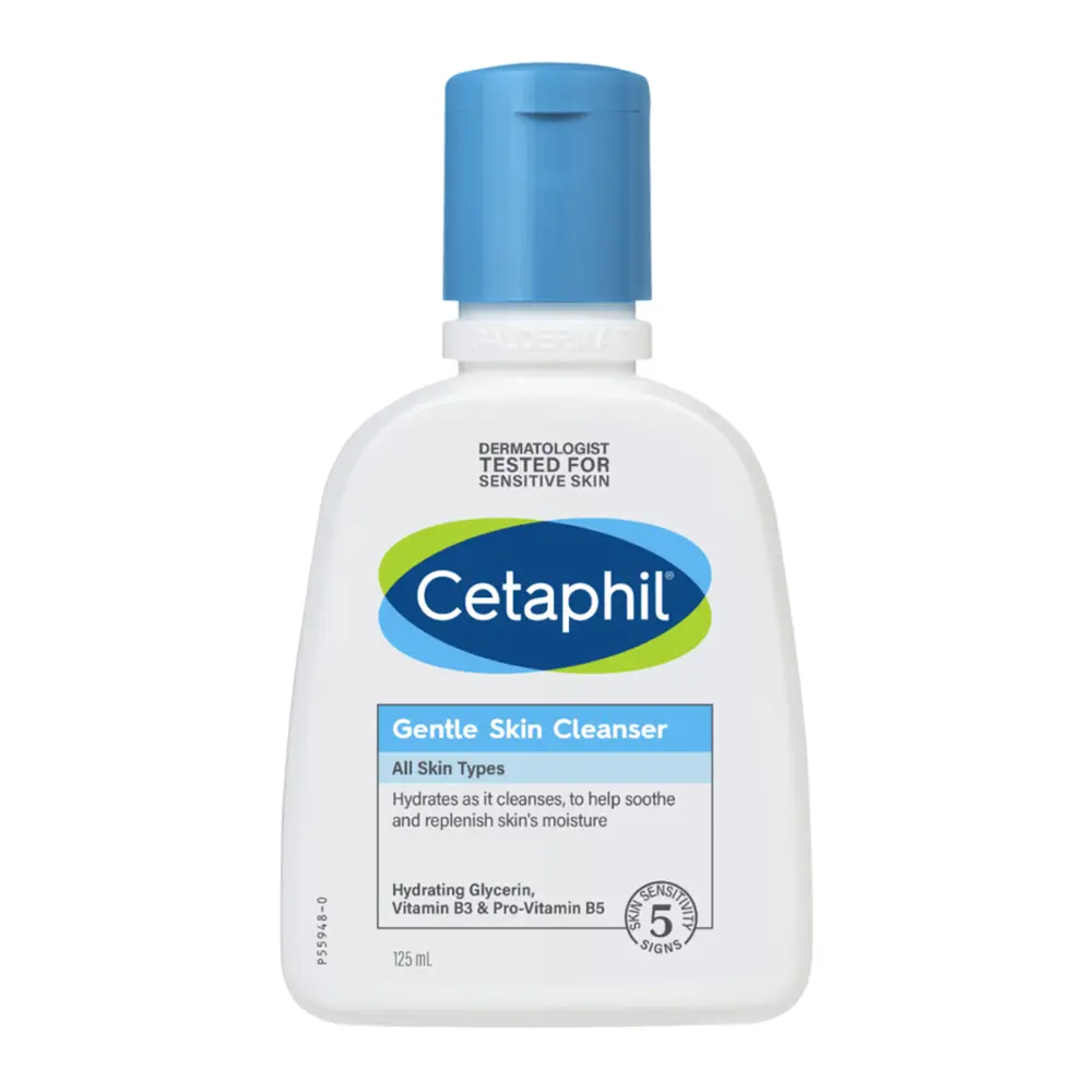 Sữa Rửa Mặt Dịu Nhẹ Không Xà Phòng, Gentle Skin Cleanser, All Skin Types (125ml) - CETAPHIL