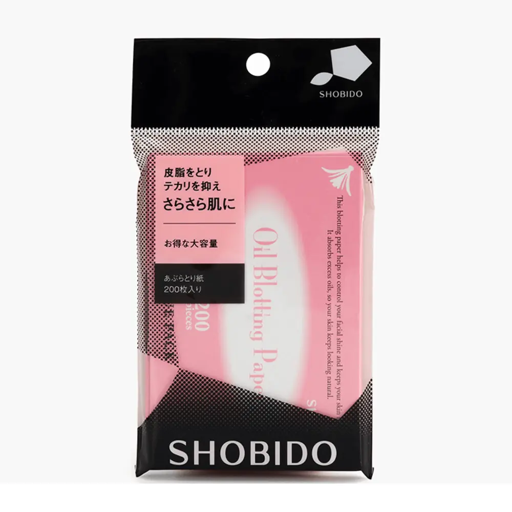 Giấy Thấm Dầu, Oil Blotting Paper, 200 Tờ - SHOBI