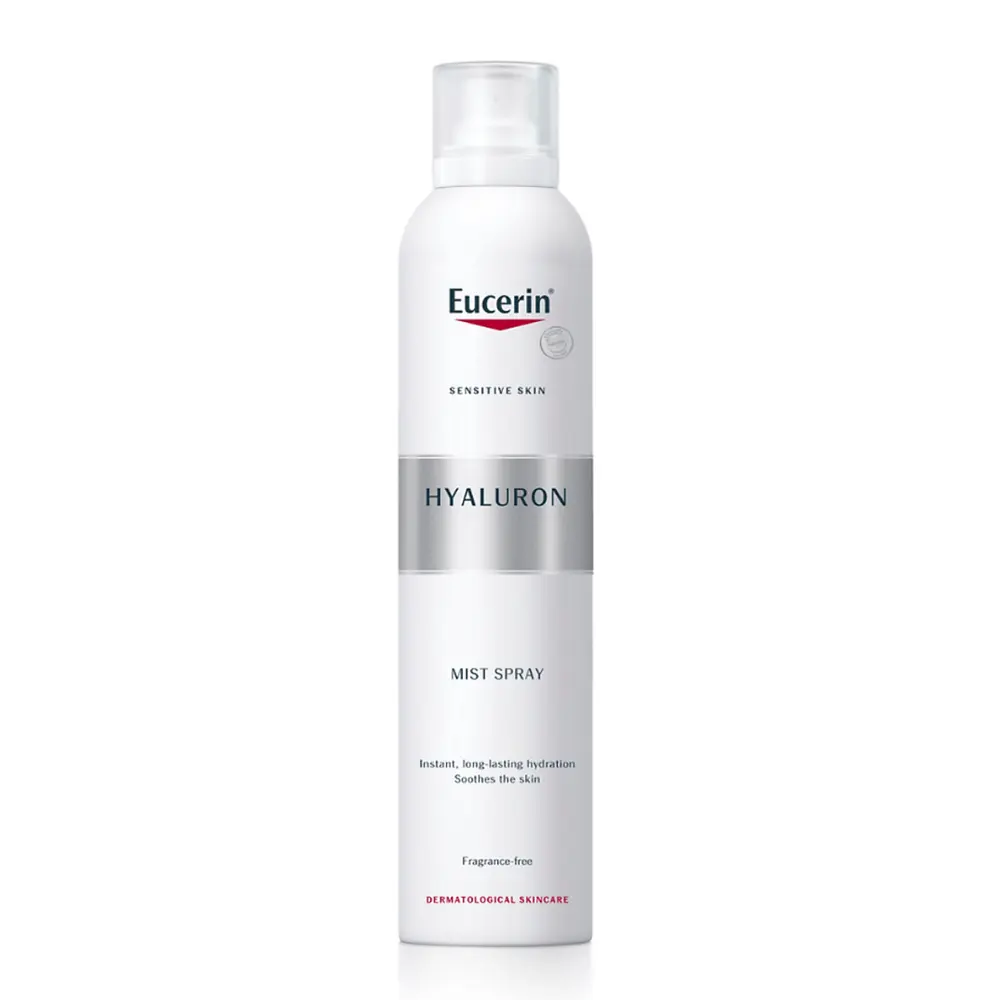 Xịt Dưỡng Khóa Ẩm Cho Da Nhạy Cảm, Hyaluron Mist Spray, Sensitive Skin (250ml) - EUCERIN