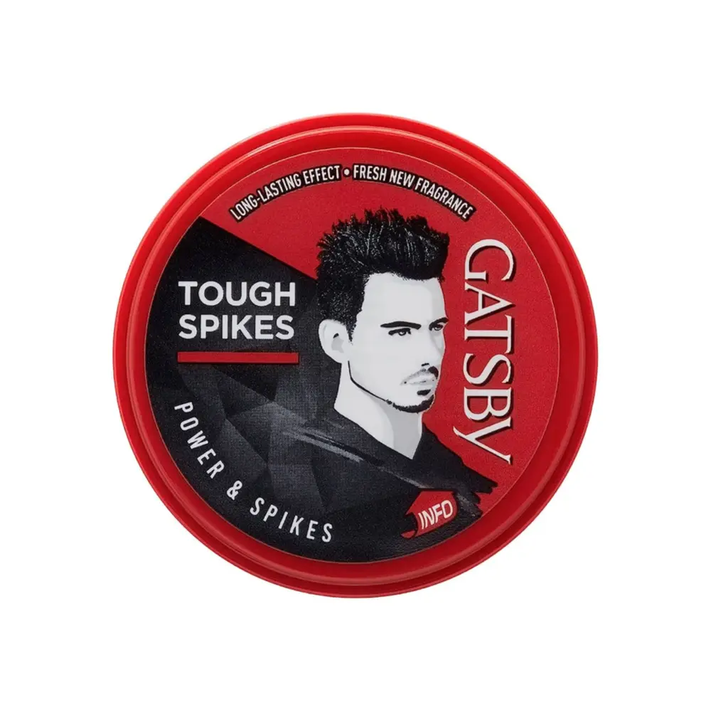 Sáp Vuốt Tóc Tạo Kiểu, Styling Wax, Tough Spikes, Power & Spikes (25g) - GATSBY