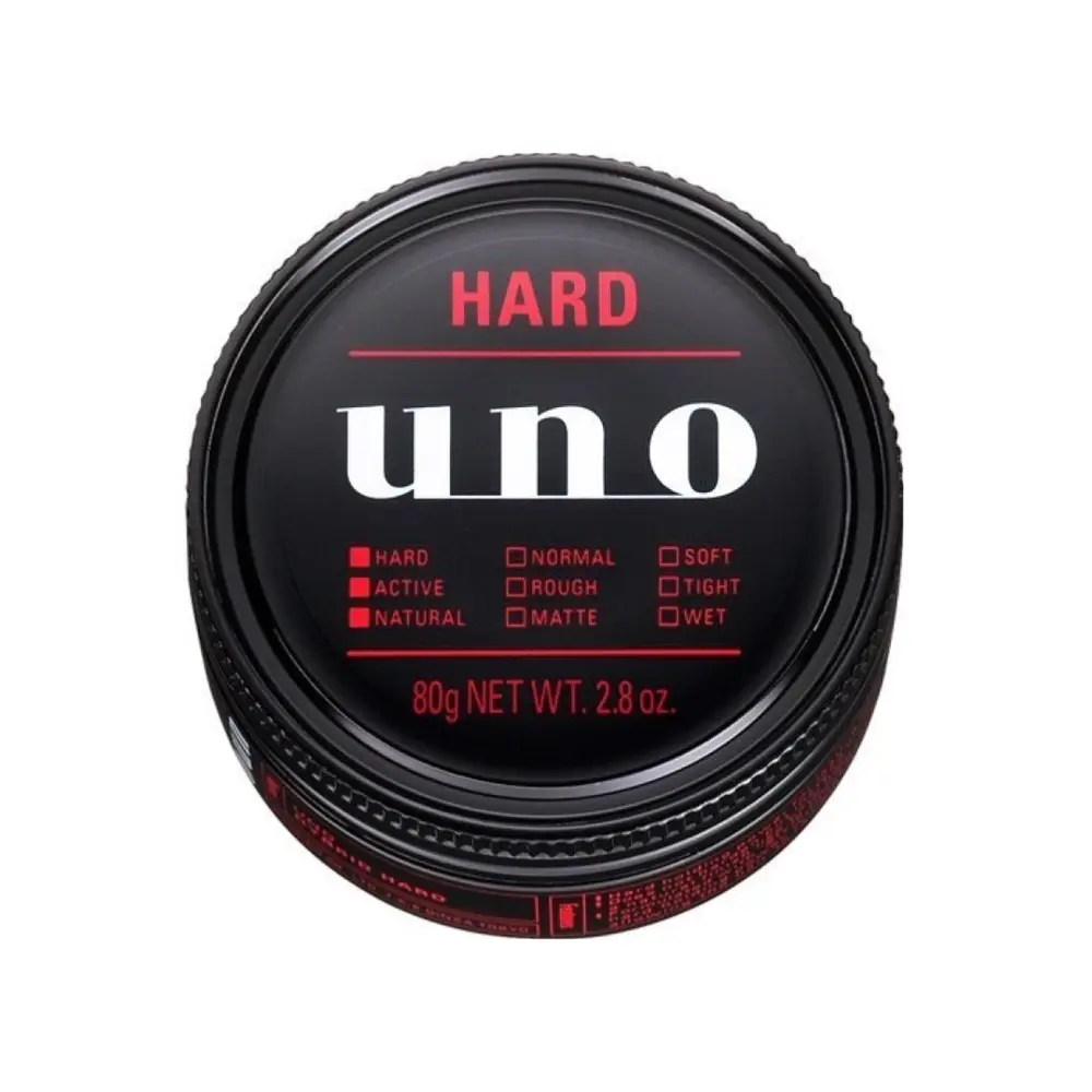 Sáp Vuốt Tóc Giữ Nếp Tự Nhiên, Men`s Hair Wax, Hard (80g) - UNO
