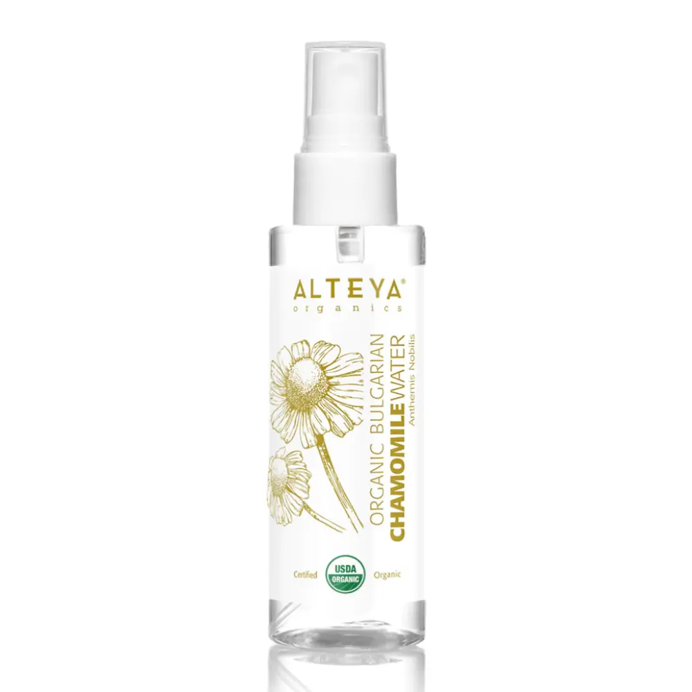 Nước Hoa Cúc Hữu Cơ, Organic Bulgarian Chamomile Water, Anthemis Nobilis, 3.4 fl oz (100ml) - ALTEYA ORGANICS