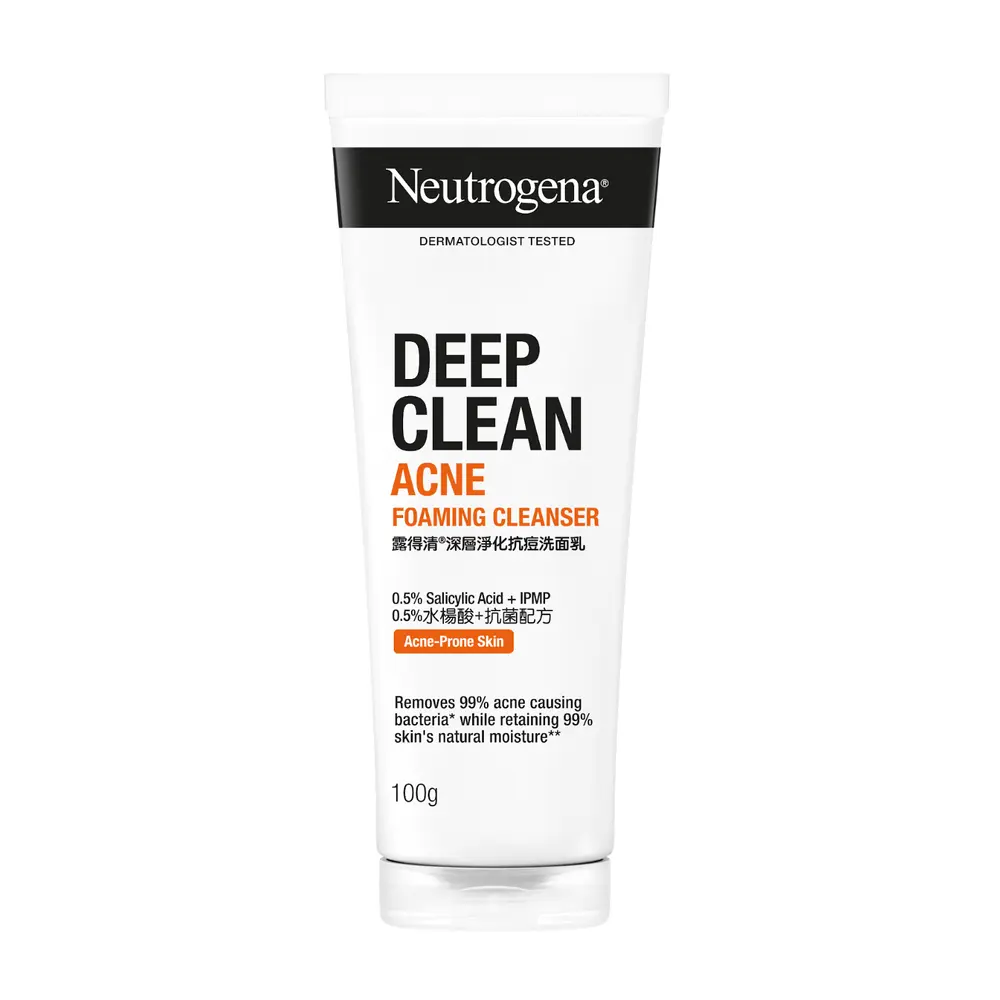 Sữa Rửa Mặt Làm Sạch Sâu Ngừa Mụn, Deep Clean, Acne Foaming Cleanser (100g) - NEUTROGENA
