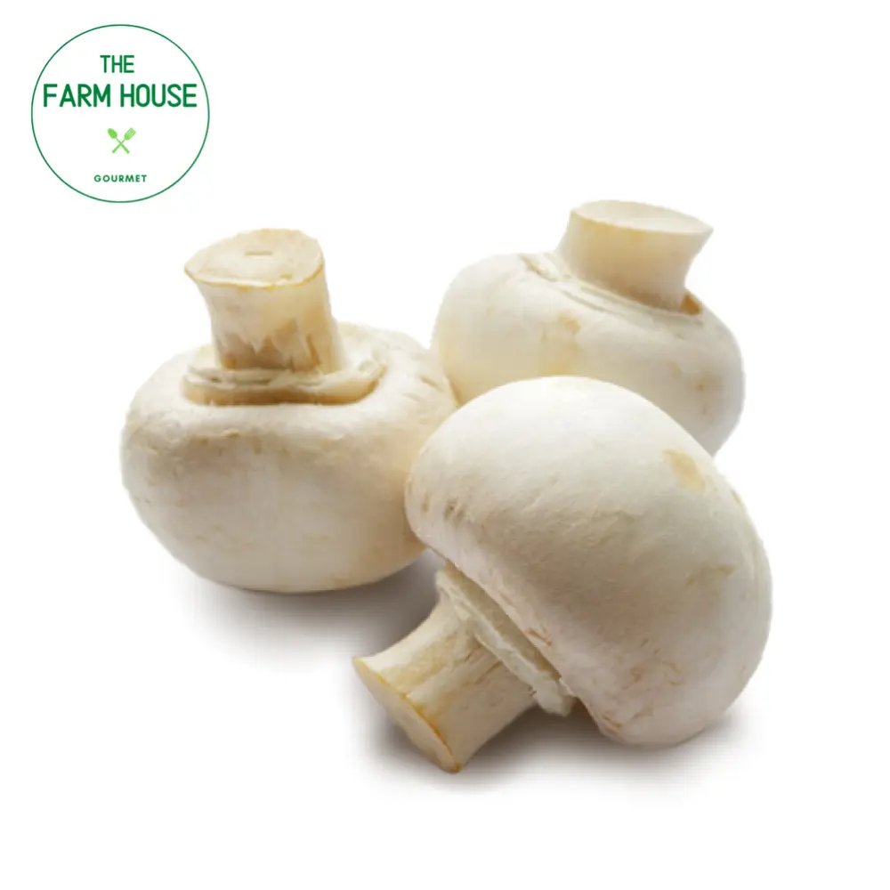 Nấm Mỡ Trắng - White Button Mushroom - THE FARM HOUSE