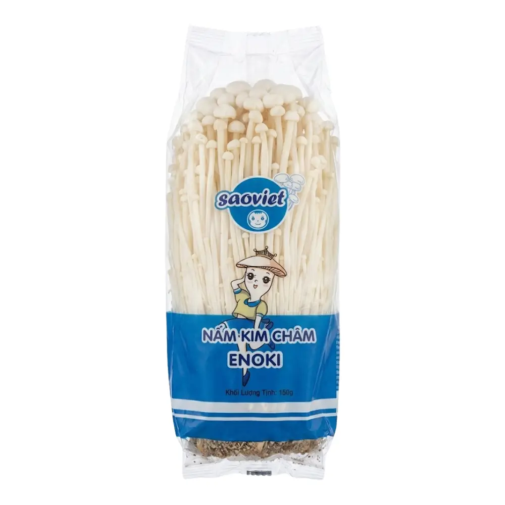Nấm Kim Châm - Enoki Mushroom (150g) - SAOVIET