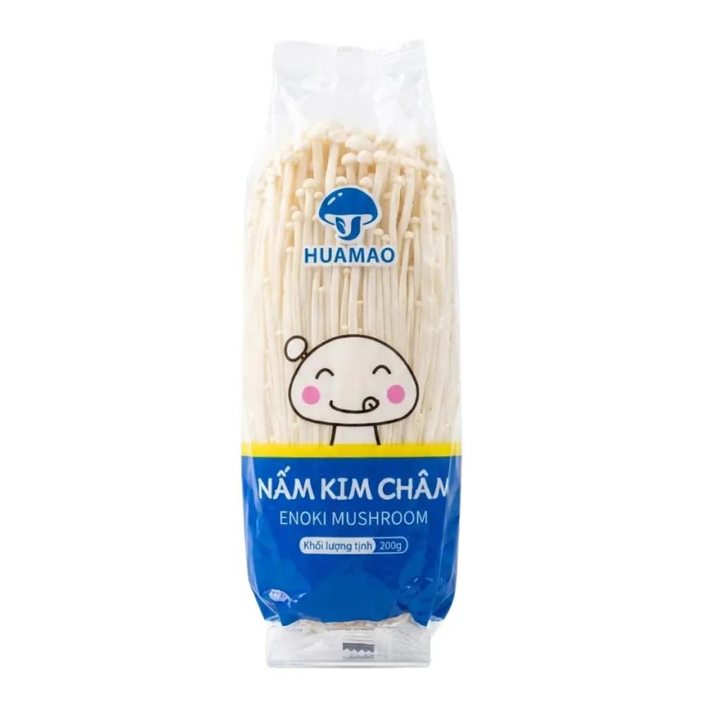 Nấm Kim Châm - Enoki Mushroom (200g) - HUAMAO