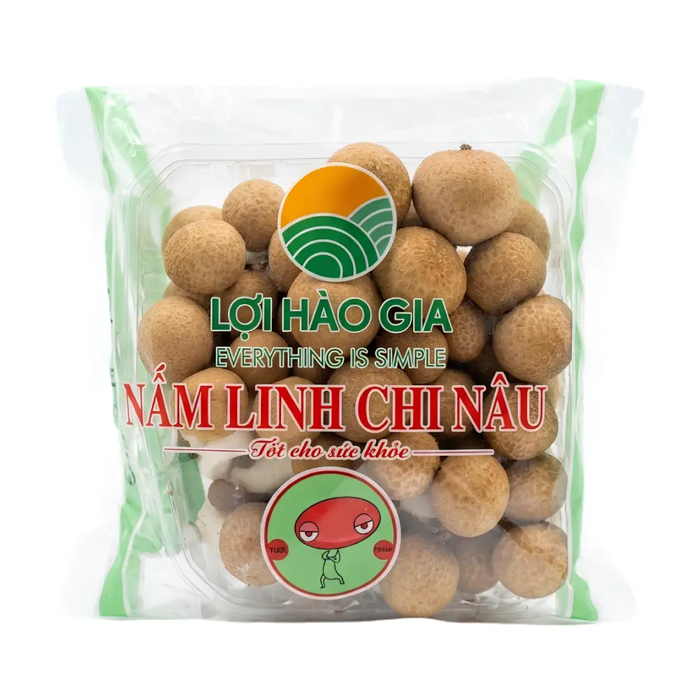 Nấm Linh Chi Nâu - Brown Shimeji Mushroom (150g) - LOI HAO GIA
