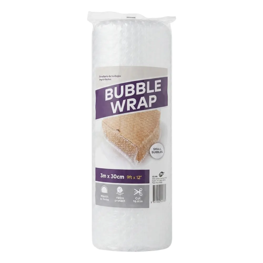 Giấy Xốp Bong Bóng Khí Giảm Sốc Gói Hàng, Clear Bubble Wrap (30cm x 3m) - UNCLE BILLS