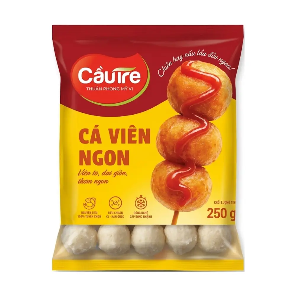 Cá Viên Ngon, Fish Balls (250g) - CAU TRE