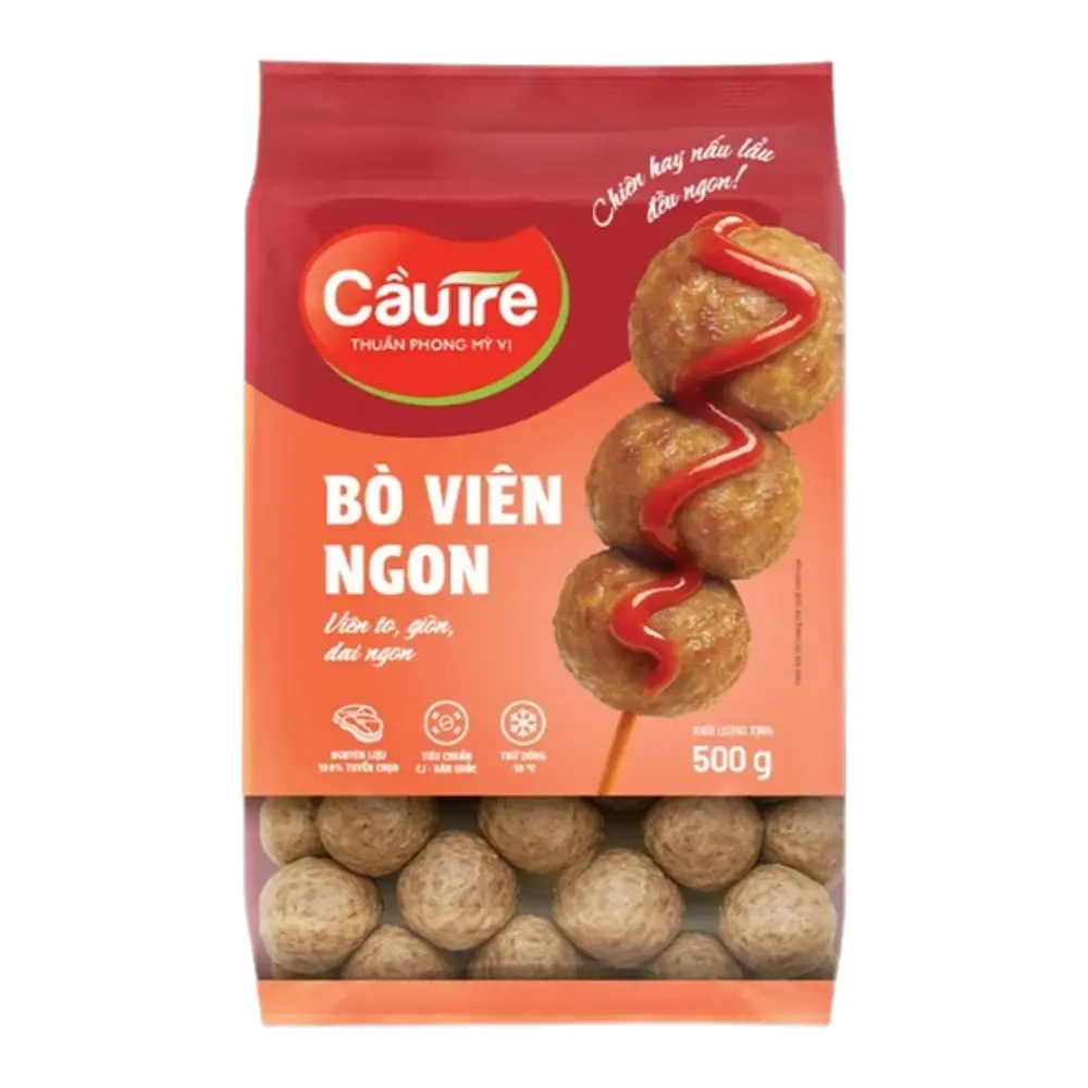Bò Viên Ngon, Beef Balls (500g) - CAU TRE