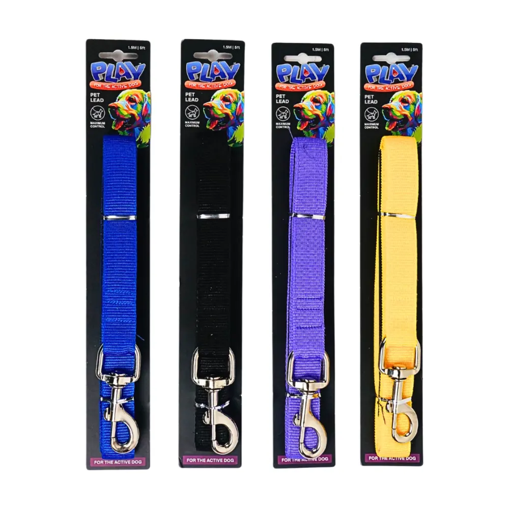 Dây Dắt Chó (Nhiều Mẫu), Play, Dog Lead with Soft Grip (1.5m) - UNCLE BILLS