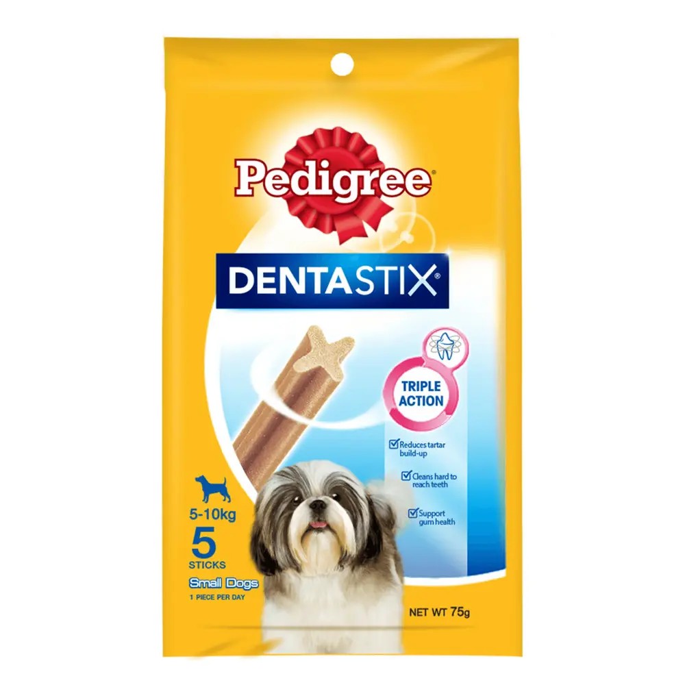 Bánh Xương Chó, Dog Treats, Dentastix, Puppy 4 - 12 Tháng, 7 Que (56g) - PEDIGREE
