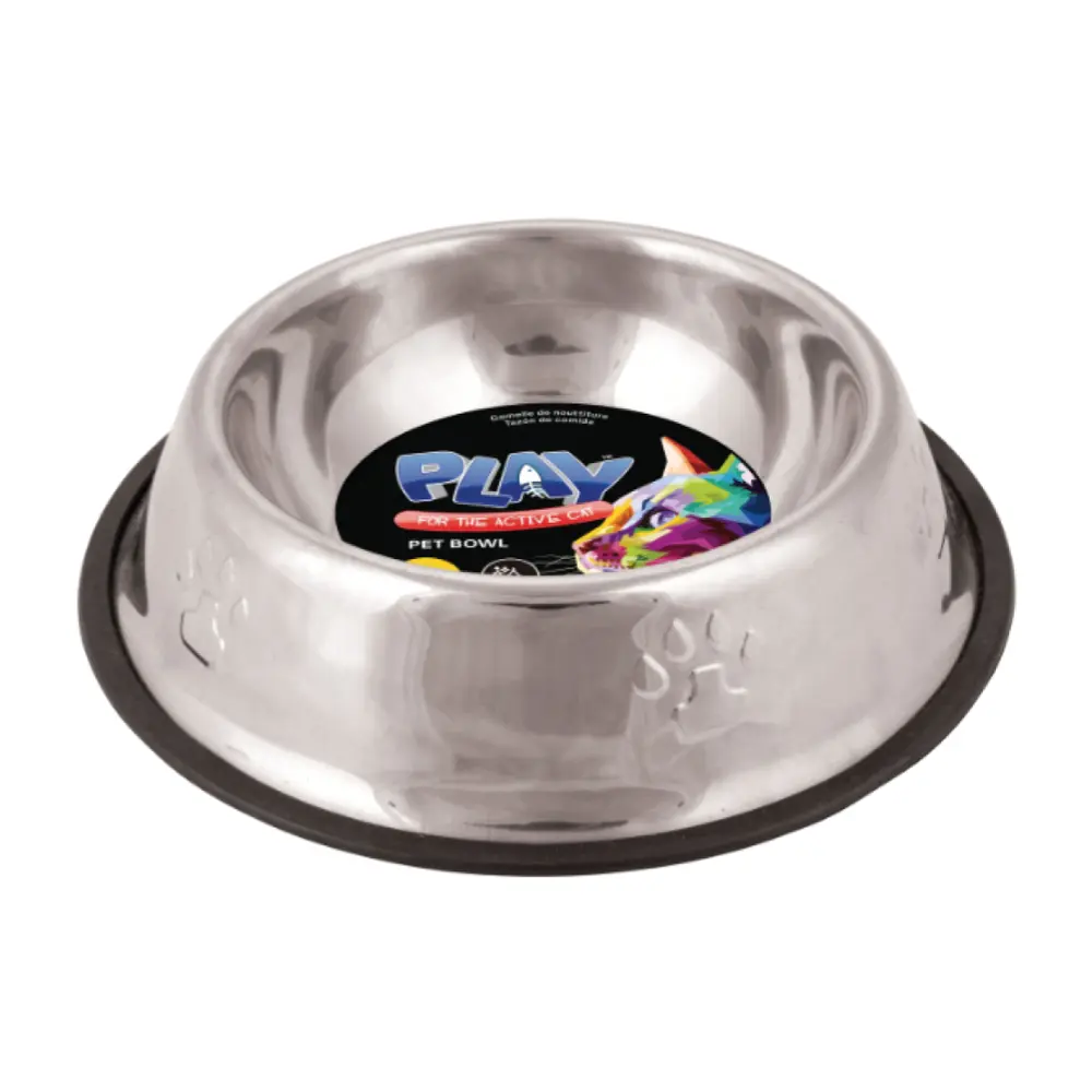 Tô Đựng Thức Ăn Cho Thú Cưng, Stainless Steel Pet Bowl, Practical Design, 11 oz (350ml) - UNCLE BILLS