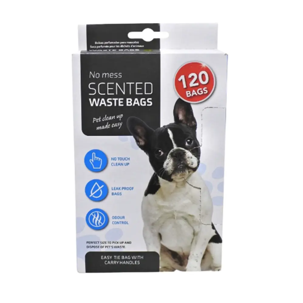 Túi Thơm Đựng Chất Thải Thú Cưng, Scented Waste Bags, Dog Poop Bags, 120 Cái - UNCLE BILLS