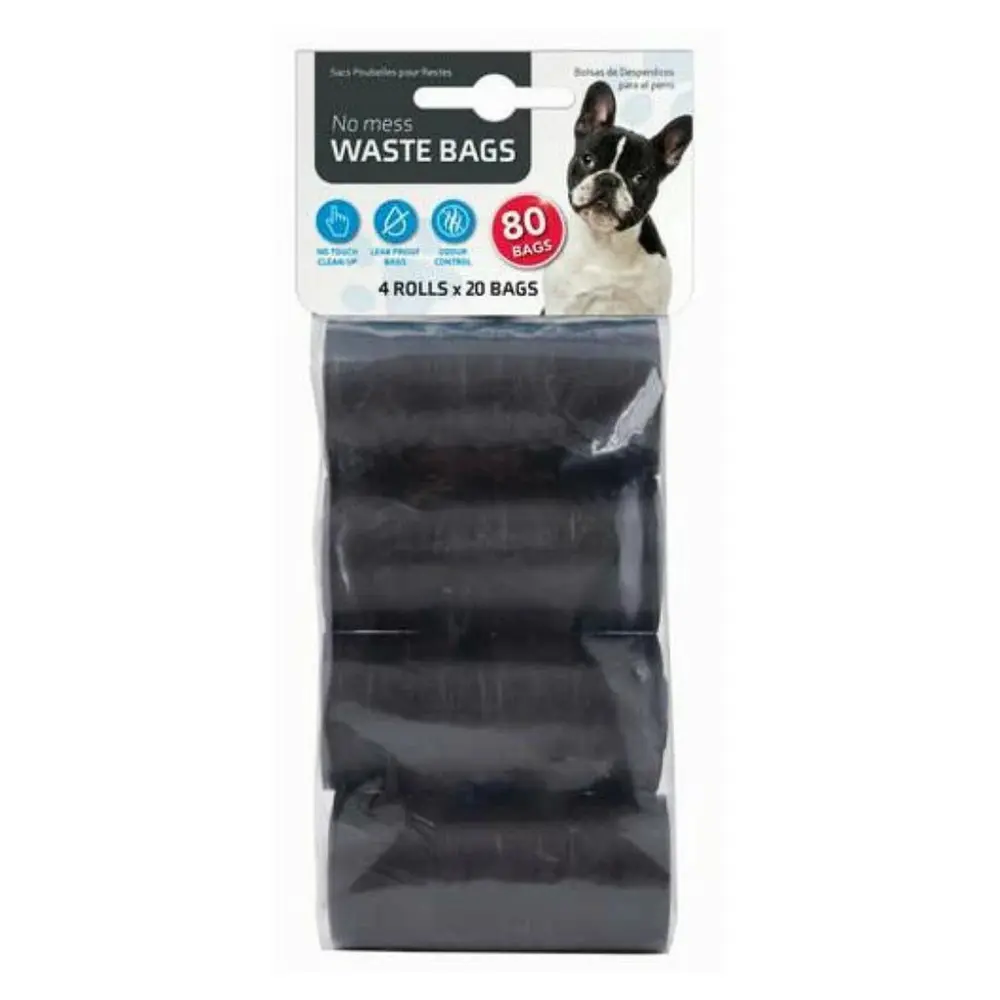 Túi Vệ Sinh Cho Chó, Waste Bags, Dog Poop Bags, 4 Cuộn, 80 Cái - UNCLE BILLS