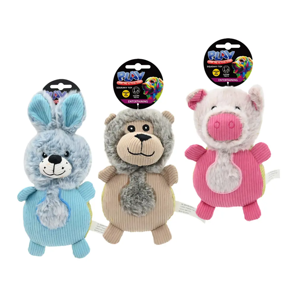 Thú Bông Đồ Chơi Cho Chó (Nhiều Mẫu), Play, Plush Squeaky Toy for Dog - UNCLE BILLS