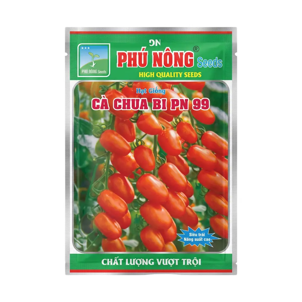 Hạt Giống Cà Chua Bi PN 99, Cherry Tomato Seeds for Planting (100mg) - PHU NONG SEEDS