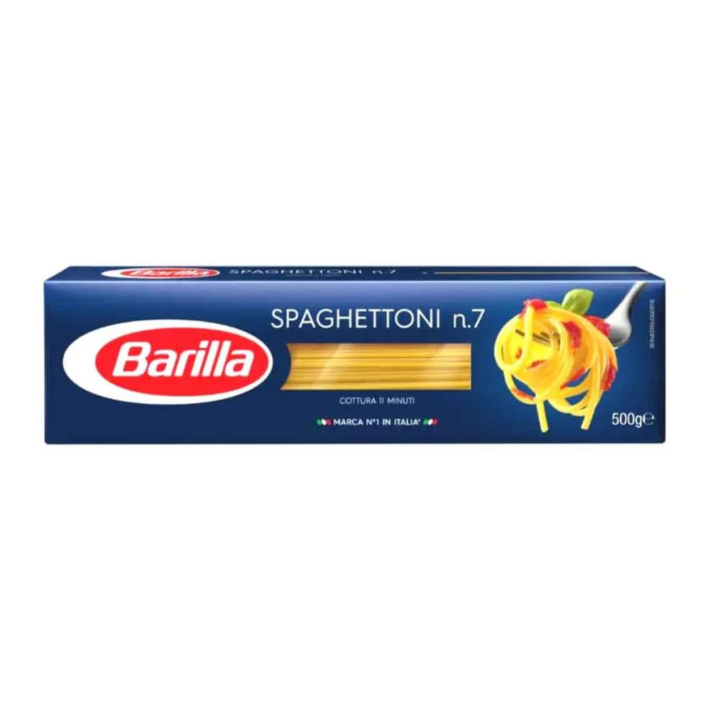 Mì Ý, Spaghettoni, No. 7, Durum Wheat Semolina Pasta (500g) - BARILLA
