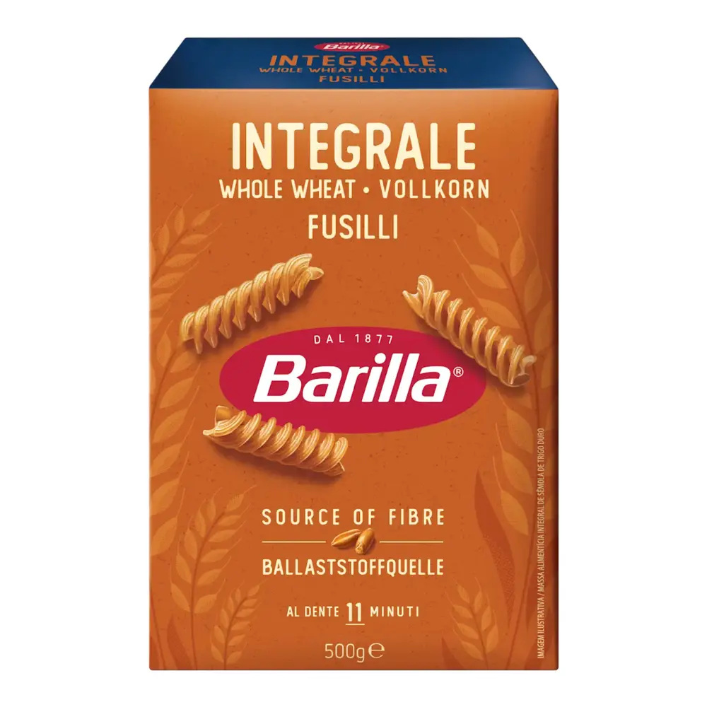 Nui Xoắn Nguyên Cám, Integrale Fusilli (500g) - BARILLA
